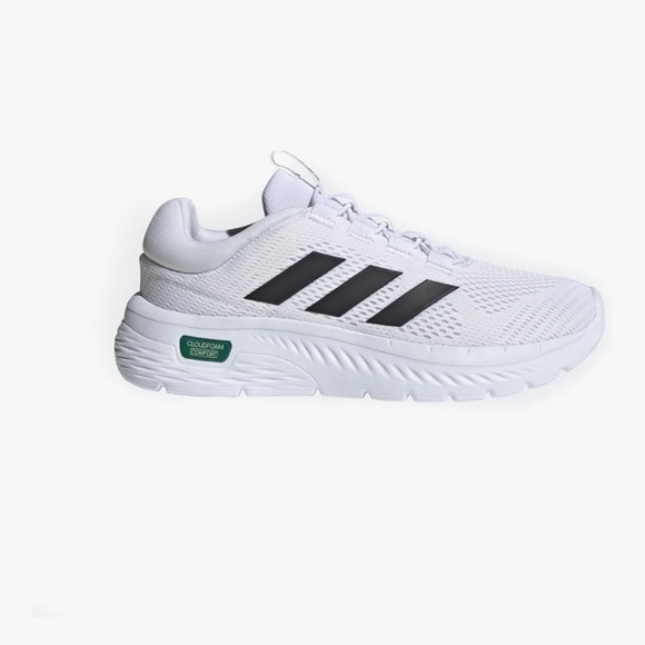 Adidas Men's White and Black Athletic Shoes - Picture 13 of 14